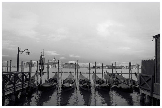 Art Prints of Venice Italy, Black & White wall art of Italy Framed Rue Paradis Art Prints