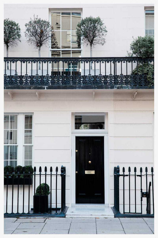 Classic London Door Art Print, London Photography Home Decor Giclée Rue Paradis Art Prints