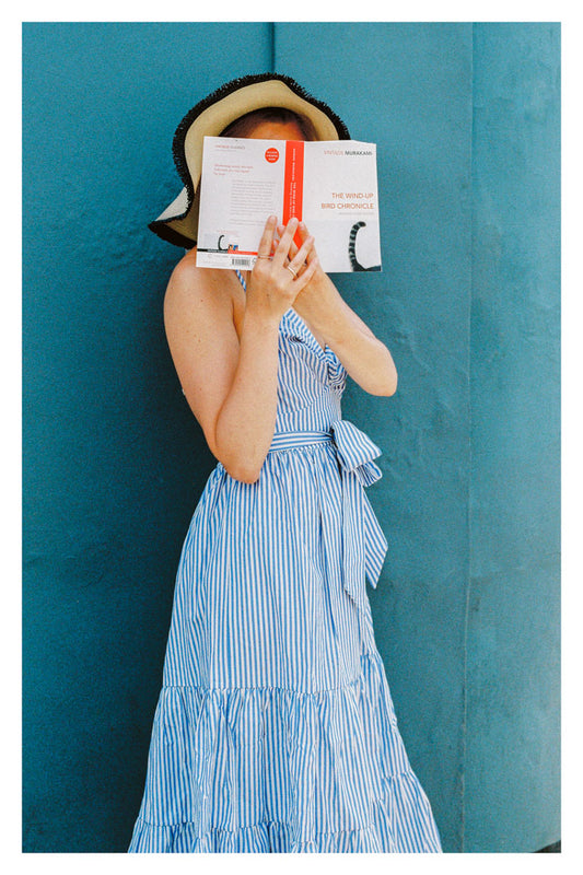 Boho Wall Art, Girl with a book art print, The book reader, Stylish Print